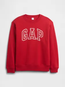 Červená mikina GAP s logom