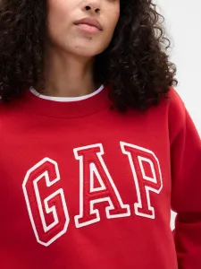 Červená mikina GAP s logom