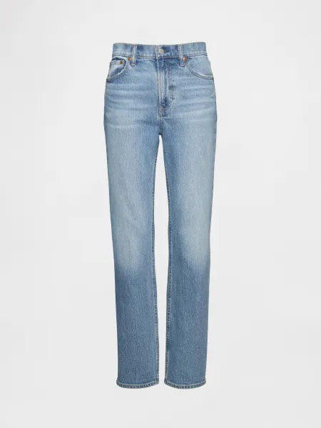GAP dámske rifle High Rise '90s Slim Straight