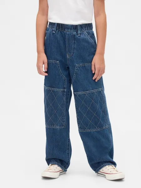 GAP detské džínsy Easy Baggy Carpenter