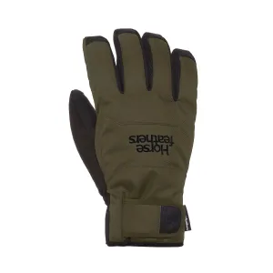HORSEFEATHERS Rukavice Snyder - olive night velikost S