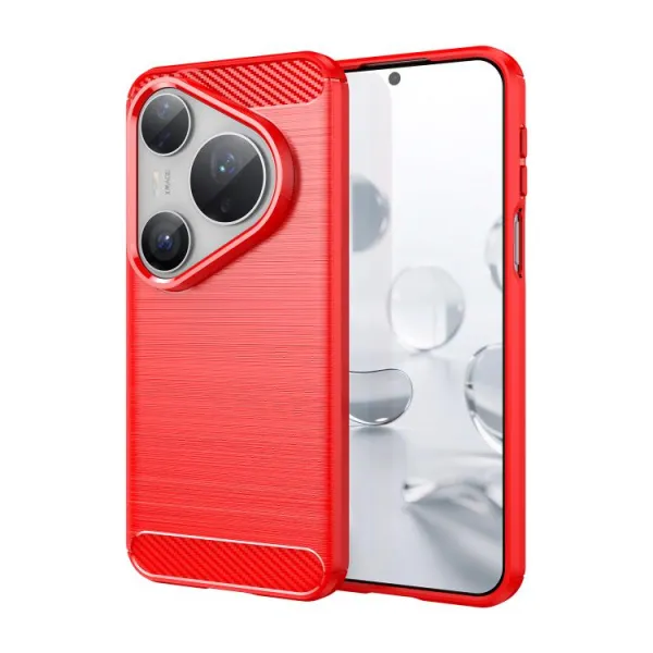 FLEXI TPU Ochranný obal Huawei Pura 80 Pro červený