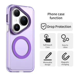 CANDY MAGSAFE Ochranný obal pre Huawei Pura 80 Pro fialový