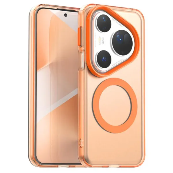 CANDY MAGSAFE Ochranný obal pre Huawei Pura 80 Ultra oranžový