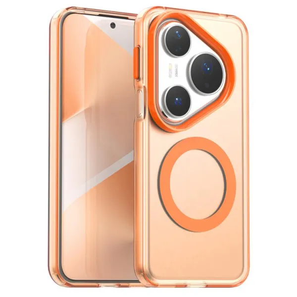 CANDY MAGSAFE Ochranný obal pre Huawei Pura 80 Pro oranžový