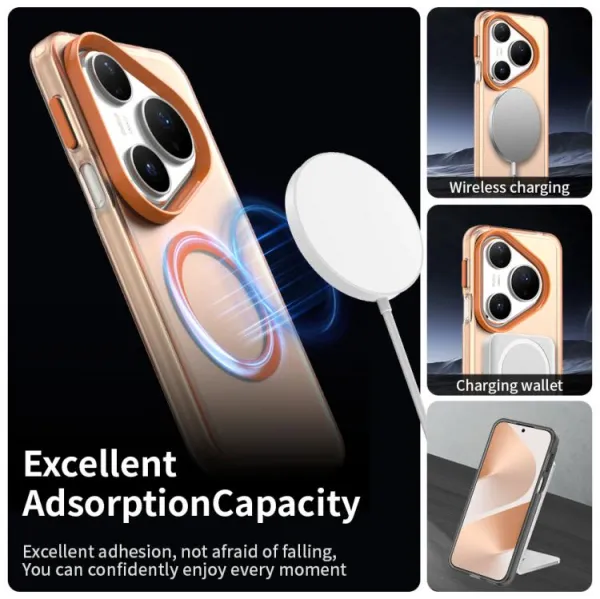 CANDY MAGSAFE Ochranný obal pre Huawei Pura 80 Pro oranžový
