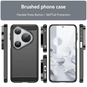 FLEXI TPU Ochranný obal Huawei Pura 80 Pro čierny