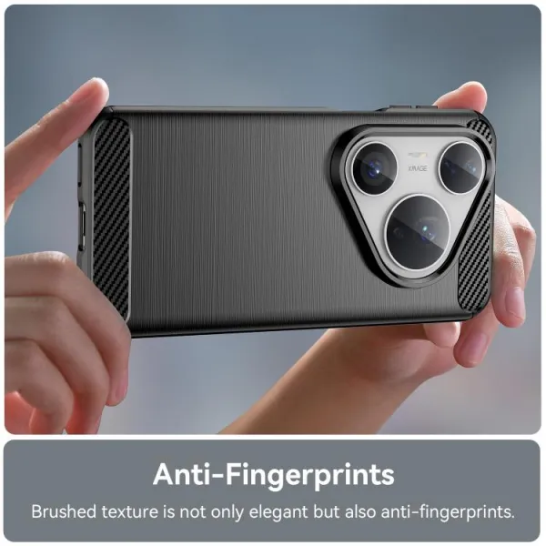 FLEXI TPU Ochranný obal Huawei Pura 80 Pro čierny