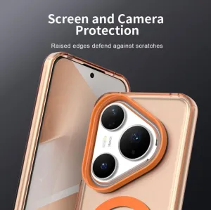 CANDY MAGSAFE Ochranný obal pre Huawei Pura 80 Pro oranžový