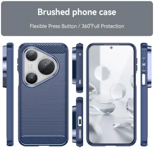 FLEXI TPU Ochranný obal Huawei Pura 80 Pro modrý