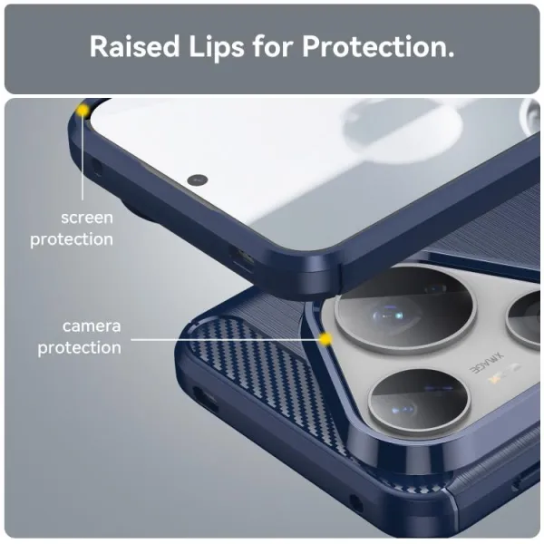FLEXI TPU Ochranný obal Huawei Pura 80 Pro modrý