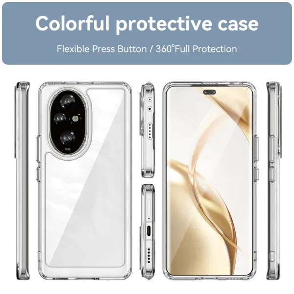 CRYSTAL Ochranný obal pre Honor 200 Pro priehľadný