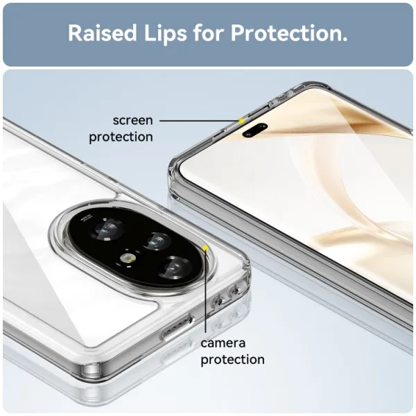 CRYSTAL Ochranný obal pre Honor 200 Pro priehľadný