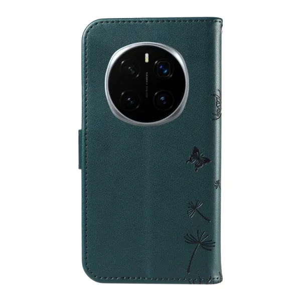 ART DANDELION Peňaženkové puzdro pre Honor Magic7 Pro 5G tmavozelené