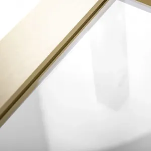 REA - Sprchové dvere Rapid Slide 140 Gold Brush REA-K8591