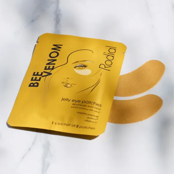 Rodial Bee Venom Jelly Eye Patches spevňujúce gélové vankúšiky pod oči s upokojujúcim účinkom 2 ks