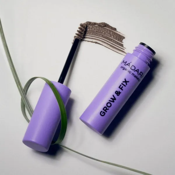 MÁDARA Grow & Fix tónovací gél na obočie odtieň Ash Brown 4,25 ml