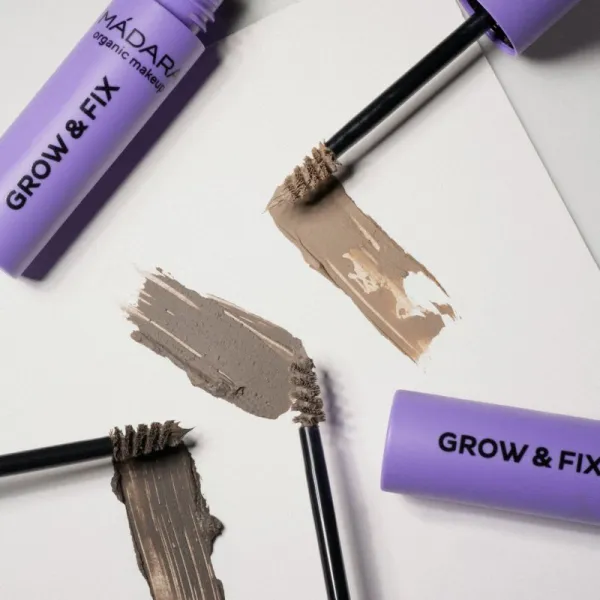 MÁDARA Grow & Fix tónovací gél na obočie odtieň Ash Brown 4,25 ml