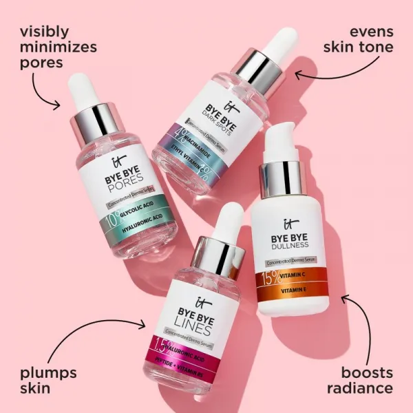 IT Cosmetics Bye Bye Pores vyhladzujúce exfoliačné sérum pre ženy 30 ml