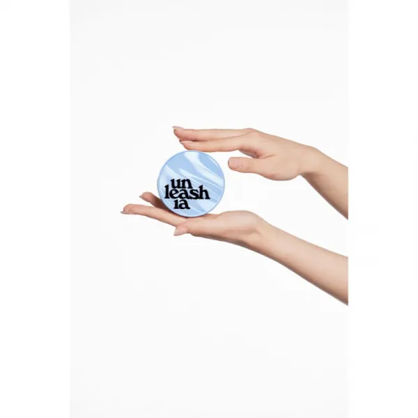 Unleashia Babe Skin Baby Blue Cushion dlhotrvajúci make-up v hubke SPF 40 odtieň 17C Seraphic 15 g
