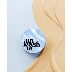 Unleashia Babe Skin Baby Blue Cushion dlhotrvajúci make-up v hubke SPF 40 odtieň 17C Seraphic 15 g