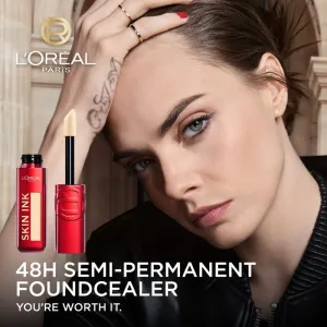 L’Oréal Paris Infaillible Skin Ink make-up a korektor v jednom odtieň 180 Medium Cool 15 ml