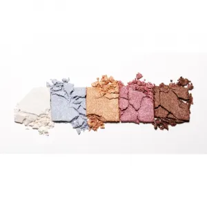 Unleashia Mood Shower Face Palette paletka očných tieňov a rozjasňovačov s perleťovým leskom odtieň NO.101 Ballerino 1 ks