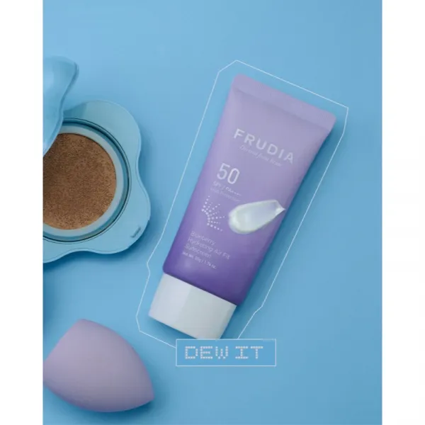 Frudia Blueberry ľahký ochranný krém na tvár SPF 50 50 g