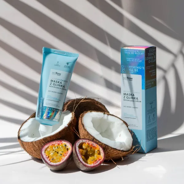 so!flow Purifying Mask Reducing Sebum hĺbkovo čistiaca maska pre mastnú pokožku hlavy 100 ml