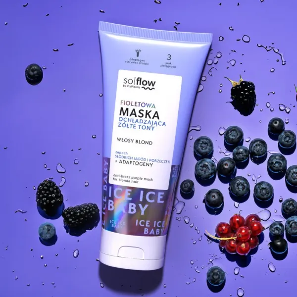 so!flow Cooling Mask Blonde Hair maska na vlasy neutralizujúci žlté tóny 200 ml