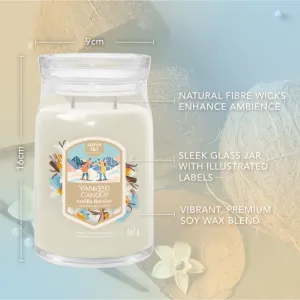Yankee Candle Vanilla Flurries vonná sviečka Signature 567 g