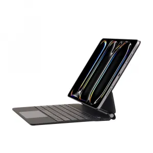 JP Magnetic Keyboard MK01 púzdro na tablet s displejom, iPad Pro 13 2024 / 2025, čierne