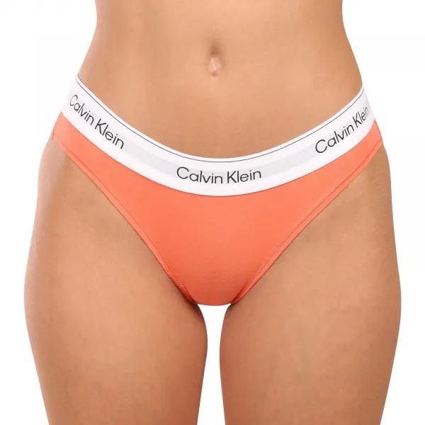 Dámske nohavičky Calvin Klein oranžové (QF8520-YTS) M
