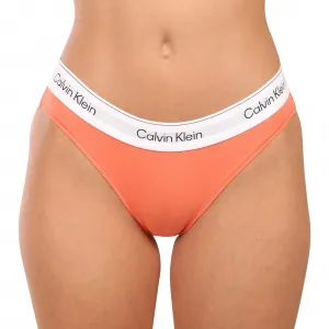 Dámske nohavičky Calvin Klein oranžové (QF8520-YTS) M