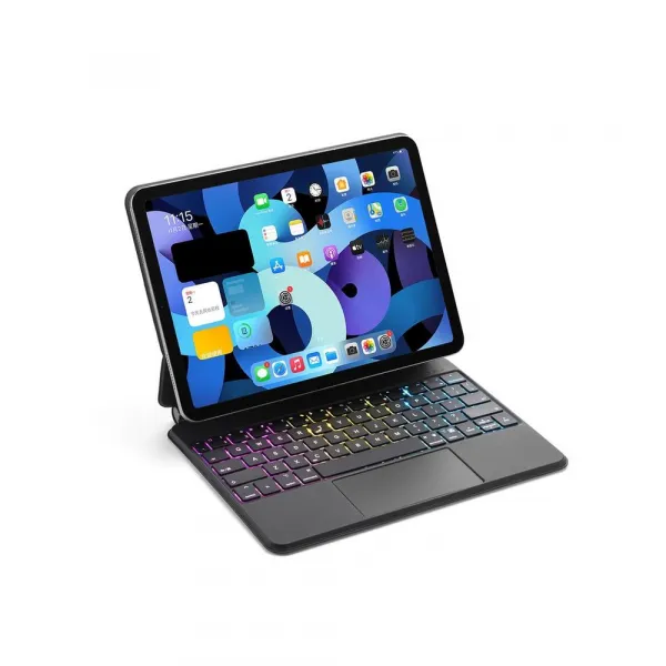 JP Magnetic Keyboard MK01 púzdro na tablet s displejom, iPad Pro 11 2024 / 2025, čierne