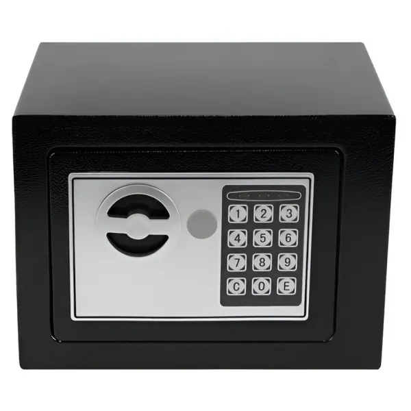 MG Lock trezor na kód, čierny