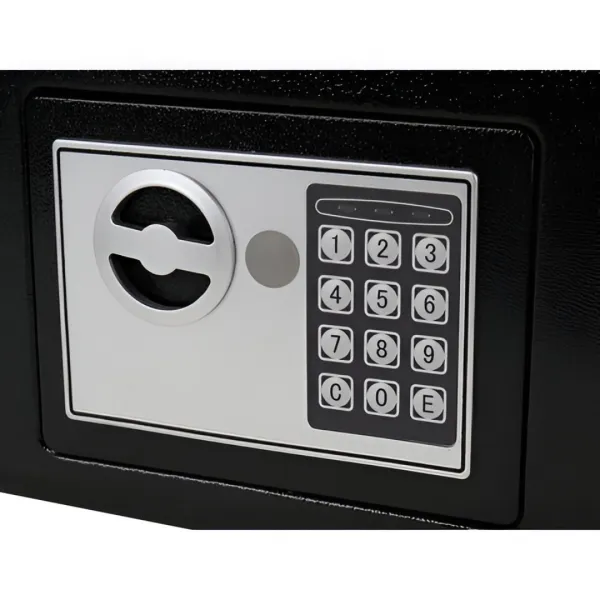 MG Lock trezor na kód, čierny