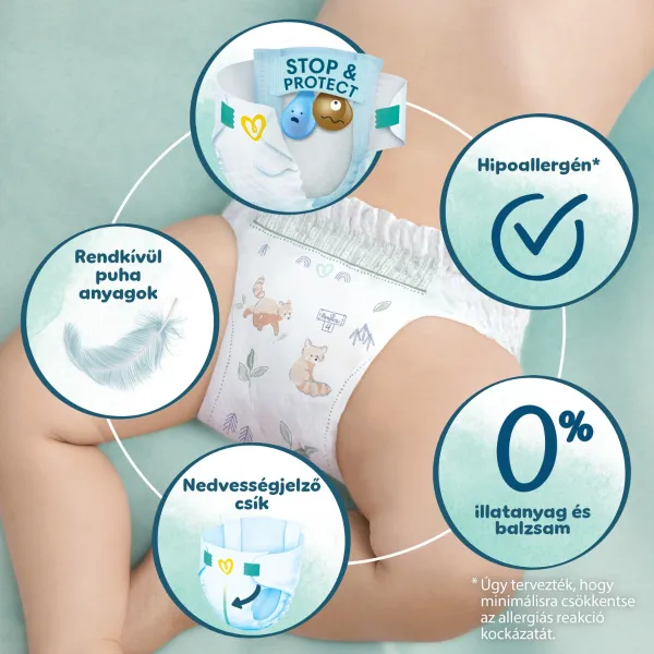 Pampers Harmonie Size 2 jednorazové plienky 4-8 kg 32 ks