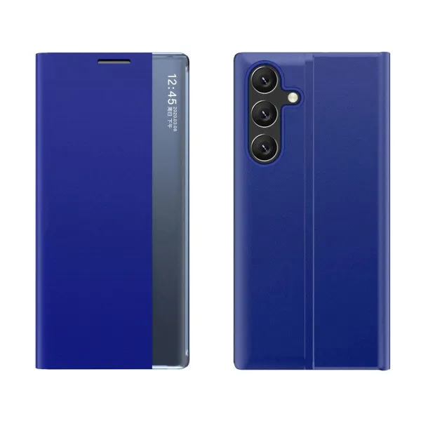 MG Sleep Case knižkové puzdro na Samsung Galaxy S25, modré