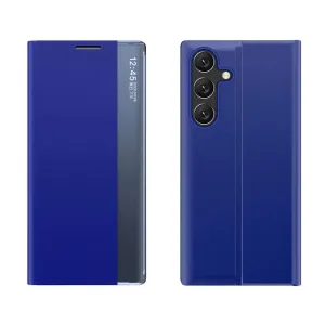MG Sleep Case knižkové puzdro na Samsung Galaxy S25, modré