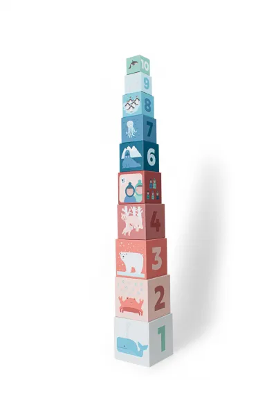 Stohovacia pyramída - čísla