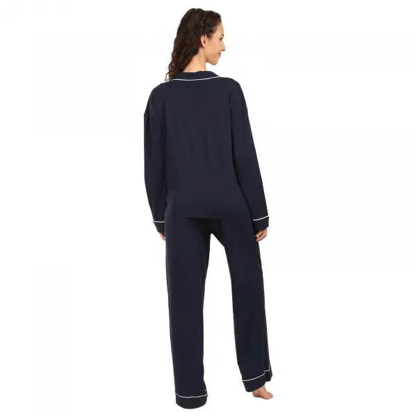 Dámske pyžamo Tommy Hilfiger modré (UW0UW06142 C1G) M
