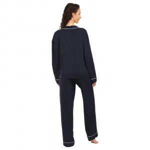 Dámske pyžamo Tommy Hilfiger modré (UW0UW06142 C1G) M