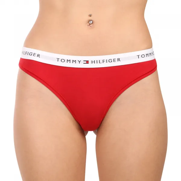 Dámske tangá Tommy Hilfiger červené (UW0UW03835 XLG) M