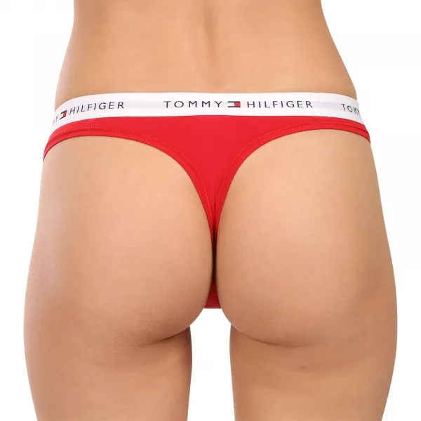 Dámske tangá Tommy Hilfiger červené (UW0UW03835 XLG) M