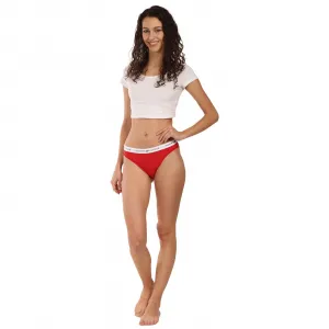 Dámske nohavičky Tommy Hilfiger červené (UW0UW03836 XLG) M