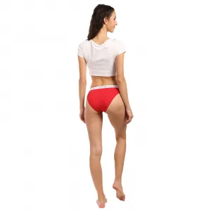 Dámske nohavičky Tommy Hilfiger červené (UW0UW03836 XLG) M