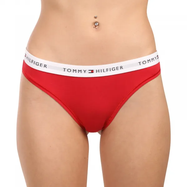 Dámske nohavičky Tommy Hilfiger červené (UW0UW03836 XLG) M