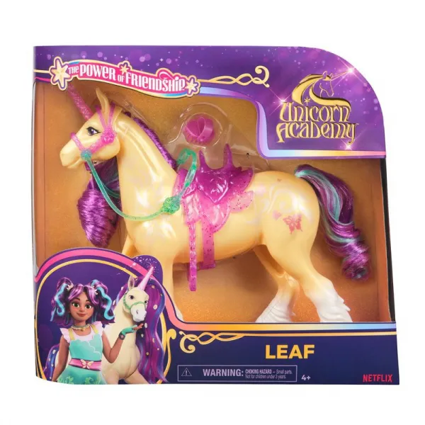 Unicorn Academy česací jednorožec 24 cm Leaf