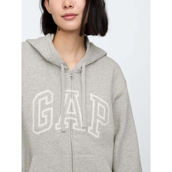 GAP HERITAGE Dámska mikina, sivá, veľkosť